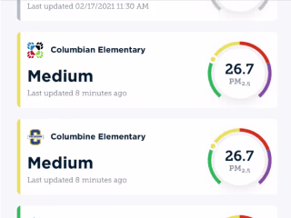 City of Denver Air Quality App