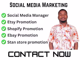 I will do etsy promotion, shop promotion, shopify, etsy traffic,