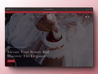 Zahra Perfumes | Shopify Online Store 