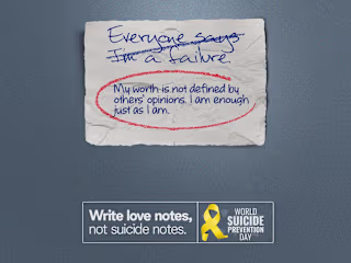 Afriglobal Medicare: Love notes not suicide notes • Ads of the …