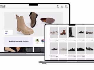 UX case study of Privé by Zalando website