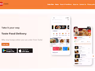 FlutterFlow | Taste Food Delivery App Development