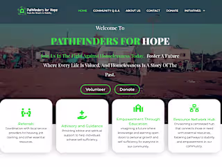 Pathfinders for Hope - Scale from a stater site to the next step