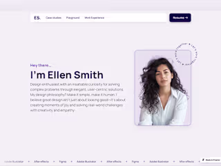 Portfolio Template built in Framer