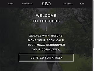 Unionville Walking Club – Brand & Web Design