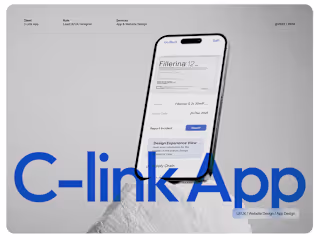 UI Design for C-Link App