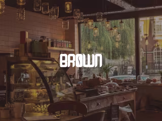Brown Cafe - Brand Identity Design on Behance
