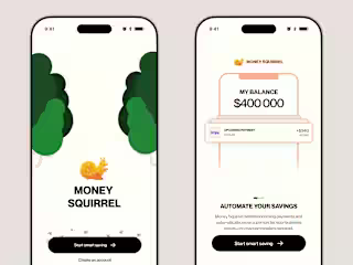 Money Squirrel - Fintech Mobile App
