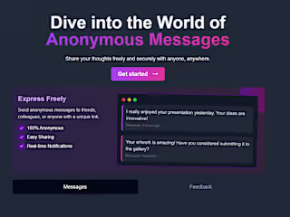 Spill It - An Anonymous Messaging Platform