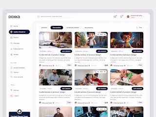 Doxxa- E-learning platform 