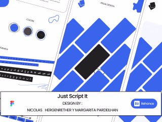 Just script it- webapp- with Nicolas Hergernrether on Behance