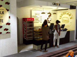 Snackbar planning, 3D modelling, and rendering