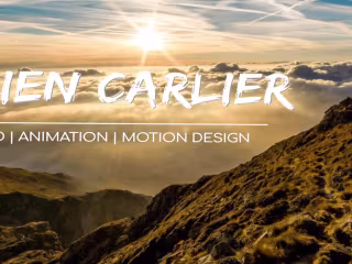 🌄 3D Animated Cover - Julien Carlier