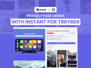 Instant Product Page Design