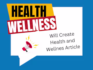Blogging Project on Health and Wellness