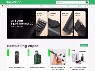 Front-end website for e-commerce