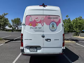 Eye-Catching Van Wrap 