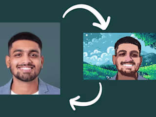 turn photo into pixel art