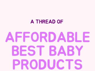 LuLu Bleem on Instagram: ”👶 Here’s a list of the best affordab…