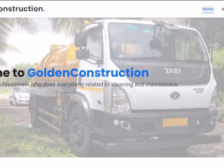 Golden Construction Portfolio Website