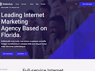 Marketing Agency website