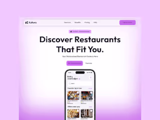 Kultura - Template for Startup
