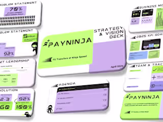 Fintech Pitch Deck Redesign