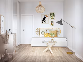Photo-Realistic 3D Design Solutions for Small Room