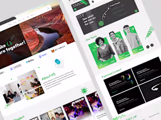 Software Company Landing Page