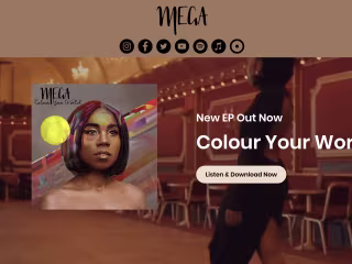 Official Website for UK Artist Mega