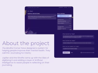 Journaling for Clarity | Web App and Landing Page Build on Beha…