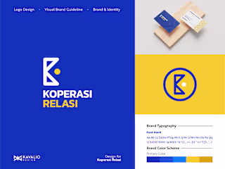 Koperasi Relasi Logo Design & Guideline + Identity