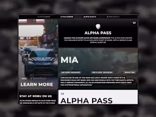 Alpha Pass Miami | Luxury Meets Mystery | Shopify