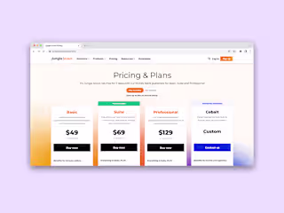 Maximize Conversions by Redesigning a High Traffic Pricing Page