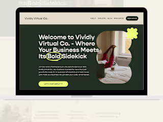 Vividly: Squarespace Web Design for Service-Based Businesses