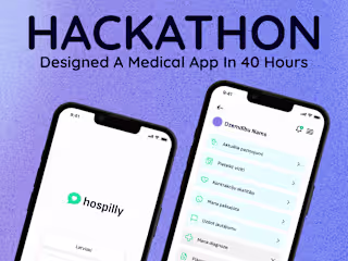 Design a mobile app during the hackathon