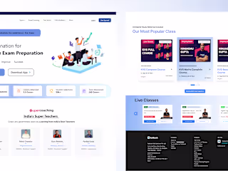 Testbook Website Design