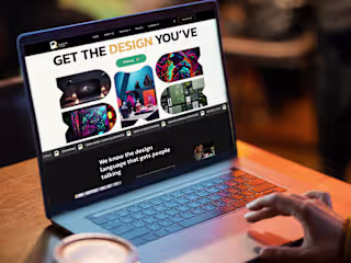 Rushmylogo Website UI
