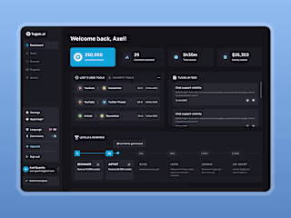 Tugan.AI - Web Platform Design
