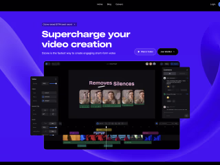 Ozone - Landing Page & Framer Development 