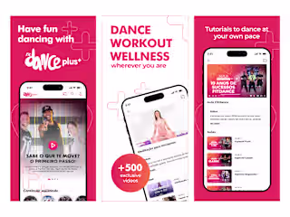 Dance, workout, and wellness app