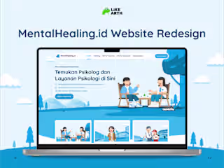 MentalHealing.id - Website Redesign