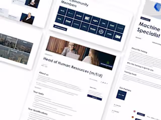 Complex Corporate Website in Webflow