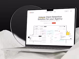 Retainr Landing Page | Webflow