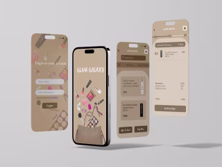 Modern & Attractive UI Designs with Mockup