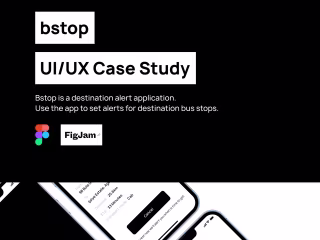 Bstop UI/UX Case Study