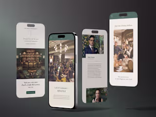 The Quorum Club - Website Design