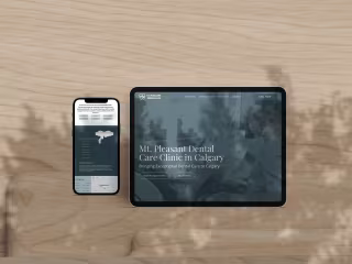 Dental Clinic Website Designed and Created in Wix | EditorX