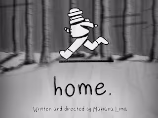 home. 