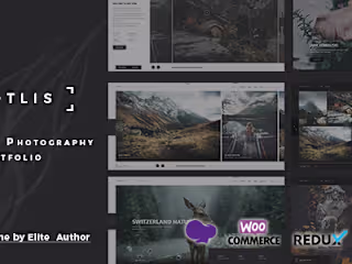 Kotlis - Photography Portfolio WordPress Theme